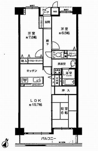 Ｇ間取り