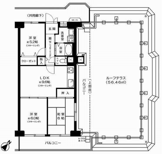 千里間取り