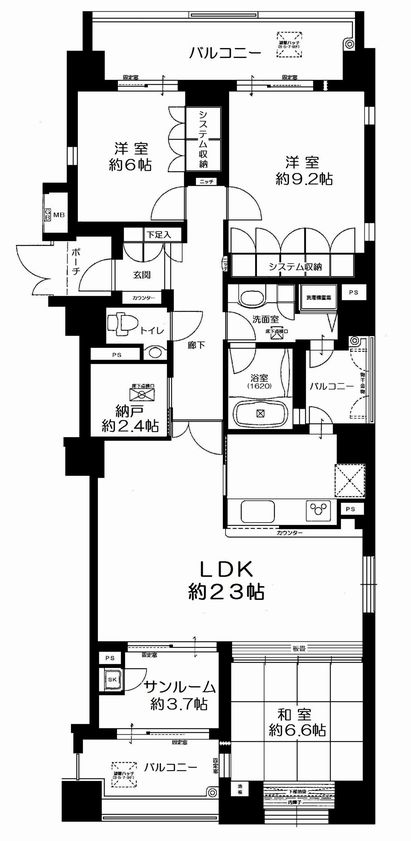 安堂寺間取り